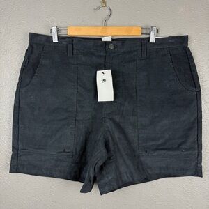 Nike Life Men’s Corduroy Park Shorts Size 38 Charcoal Grey HV0899-010 Hike Camp